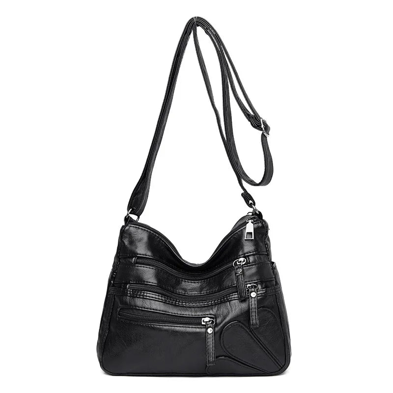 Double-layer Messenger Tote