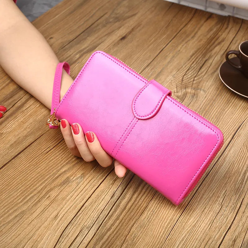 Solid Color Clutch Purse