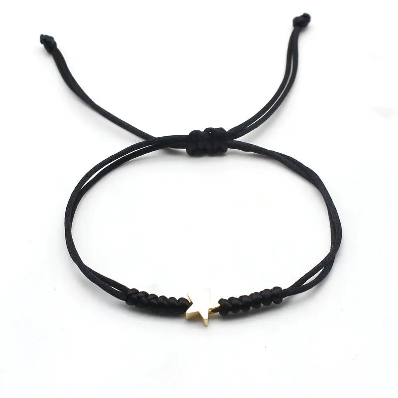 “Gold & Silver Star Wish Bracelets”
