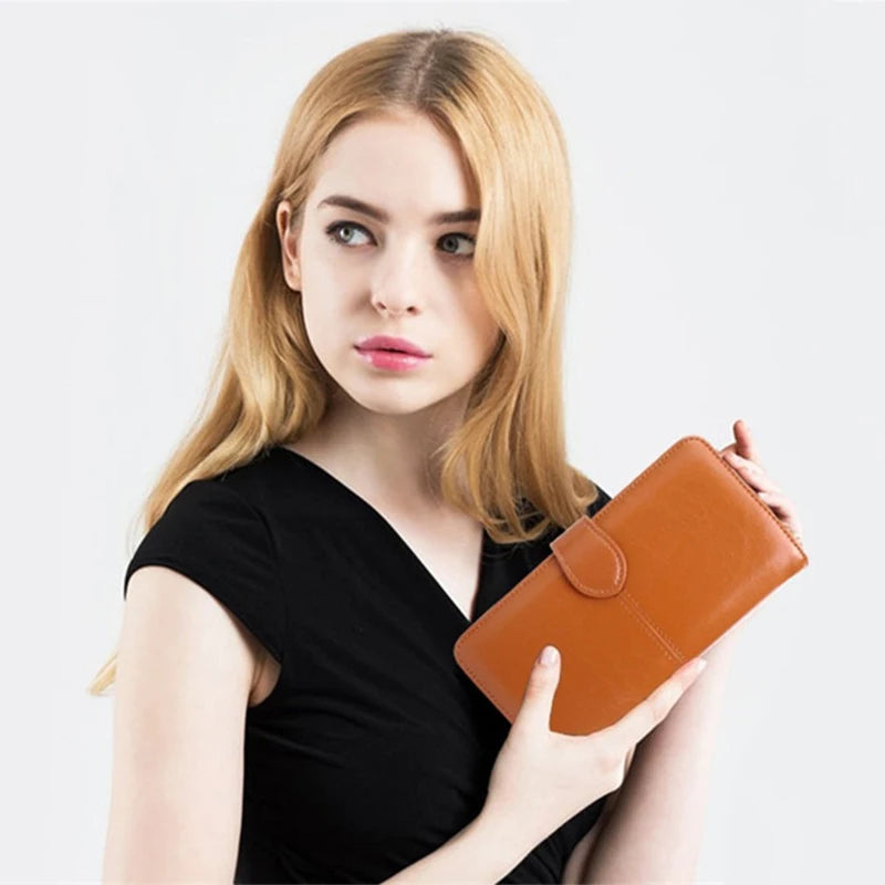 Solid Color Clutch Purse