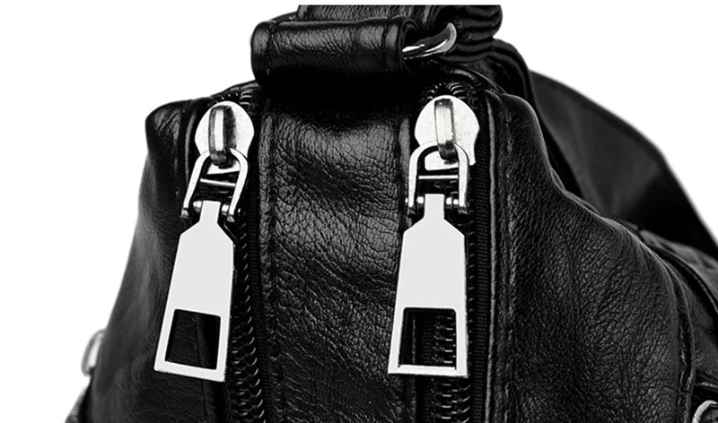 Double-layer Messenger Tote