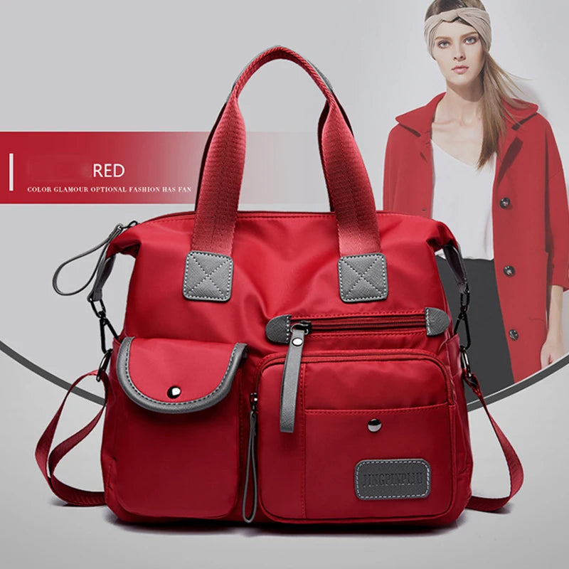 Waterproof Nylon Tote Bag