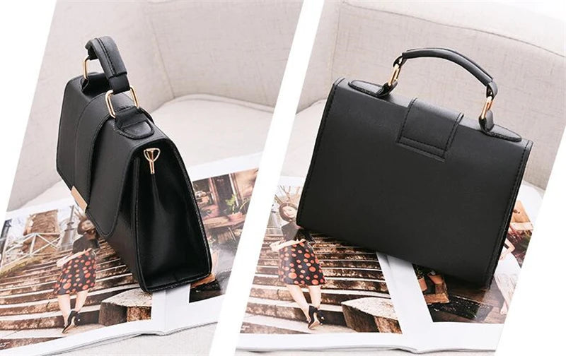 Retro PU Crossbody Bag