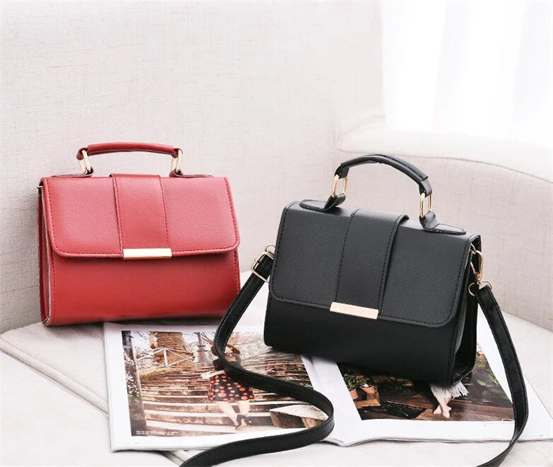 Retro PU Crossbody Bag