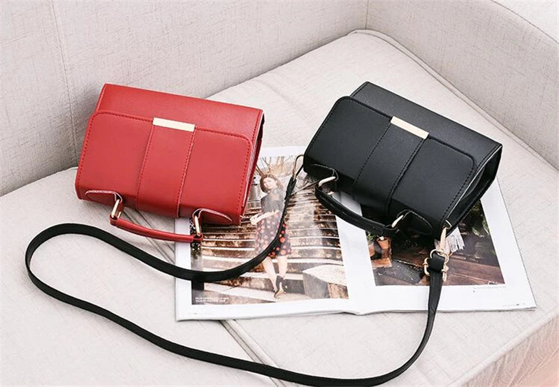 Retro PU Crossbody Bag