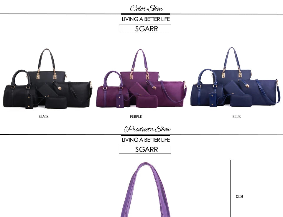 Luxury 6-Piece Bag Set