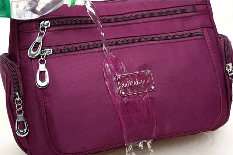 Waterproof Nylon Messenger Bag