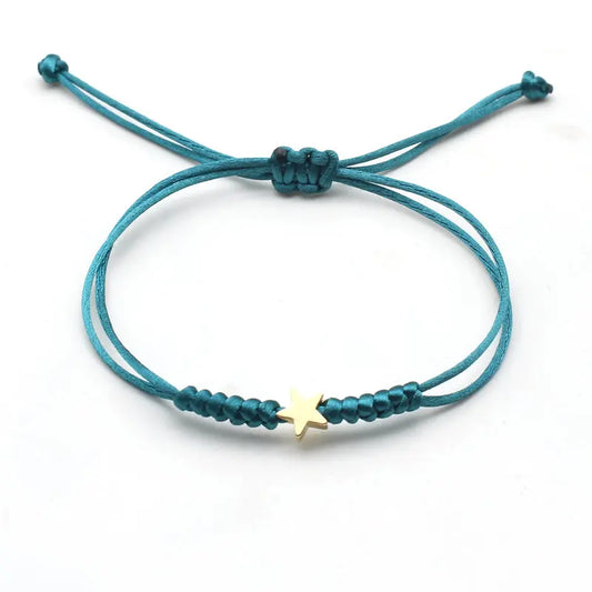 “Gold & Silver Star Wish Bracelets”