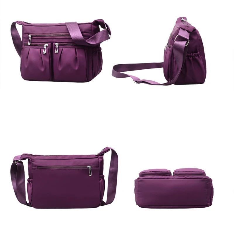 Large Nylon Crossbody Bag