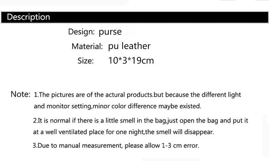 Solid Color Clutch Purse