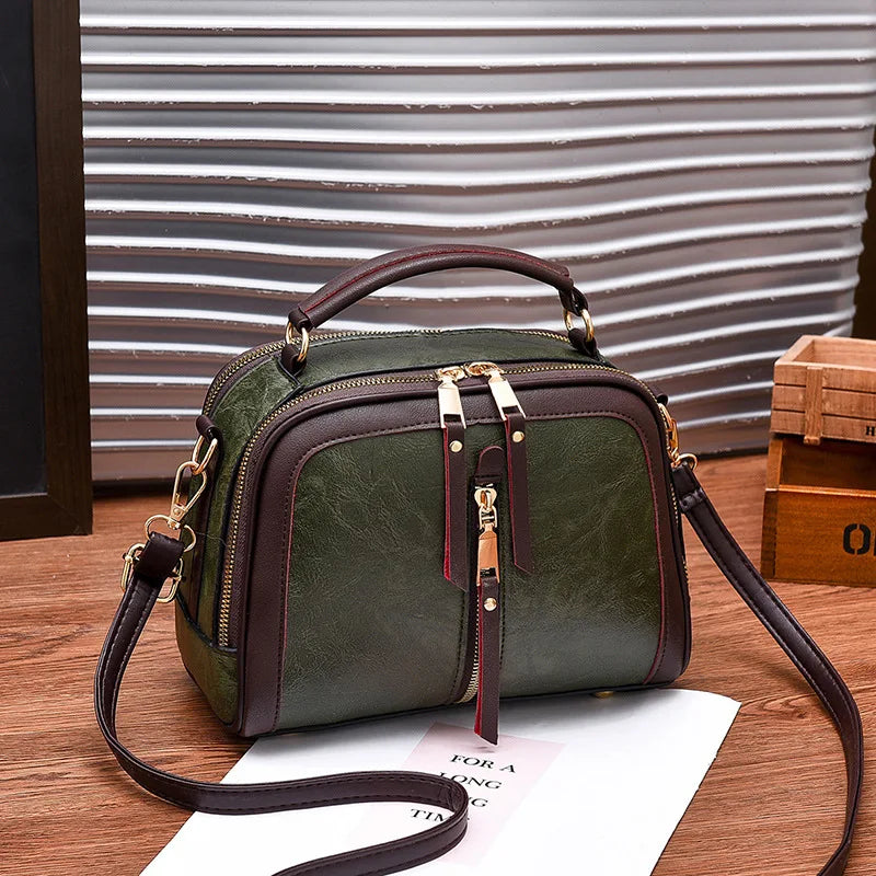 Luxury PU Messenger Bag