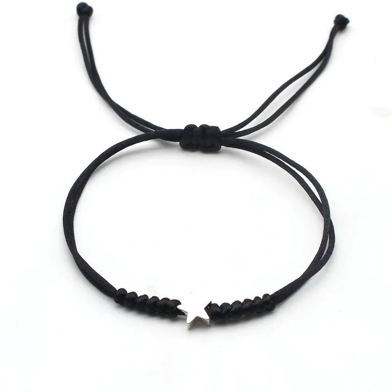 “Gold & Silver Star Wish Bracelets”