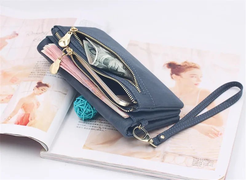 Large Capacity Leather Wallet