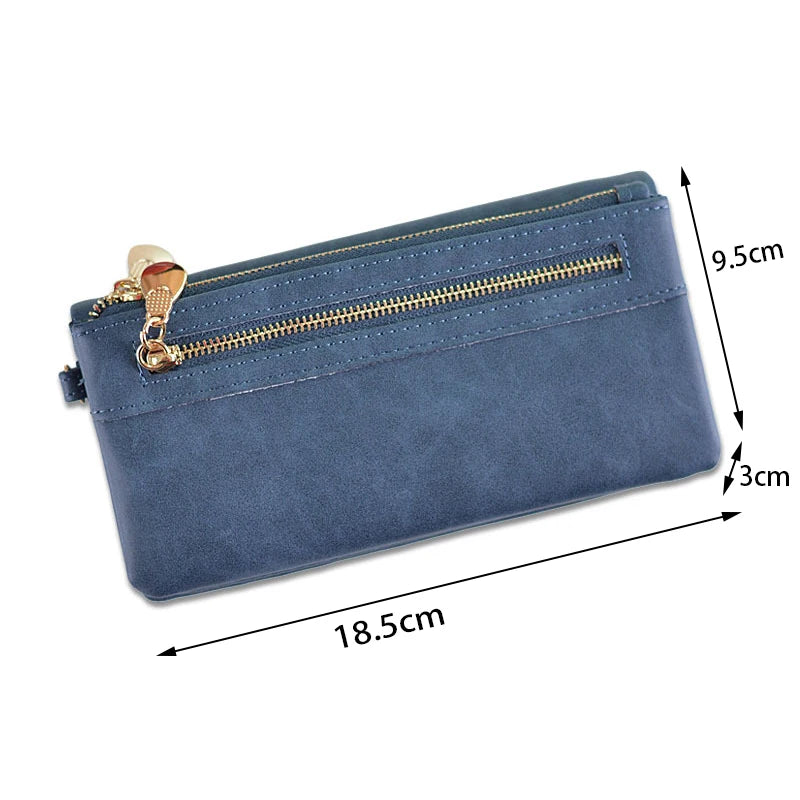 Large Capacity Leather Wallet