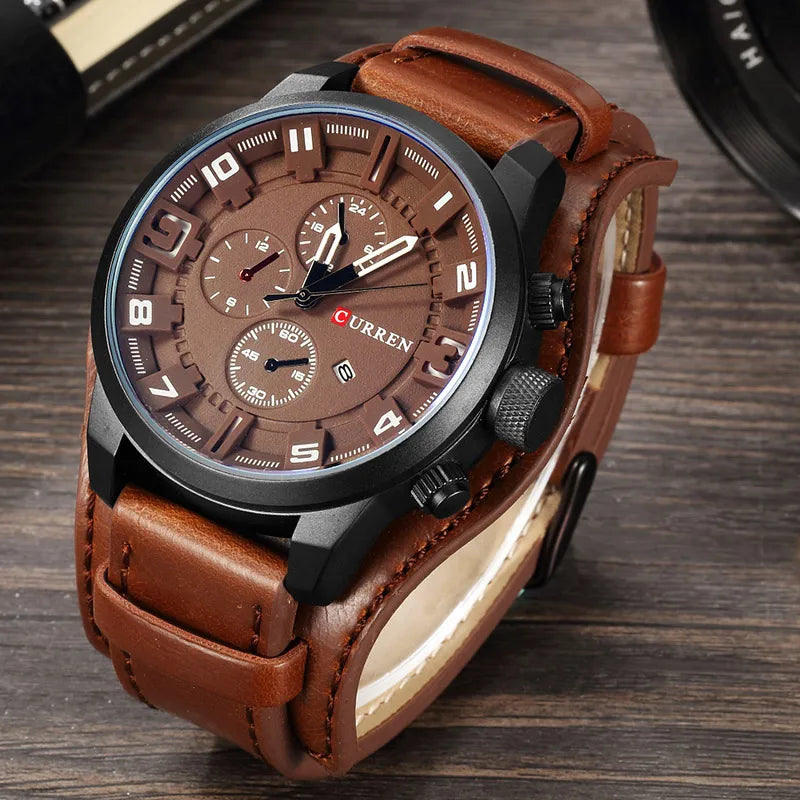 A luxury men’s watch