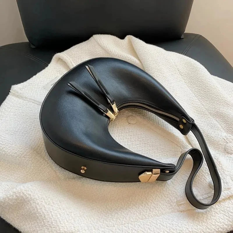 Luxury Half Moon Tote