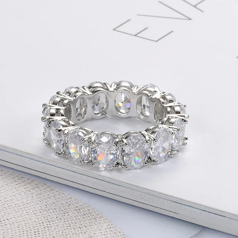 “Kinel Rose Gold Floral Zircon Ring”