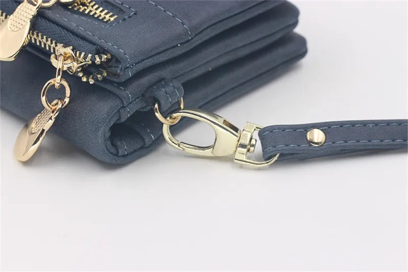 Large Capacity Leather Wallet