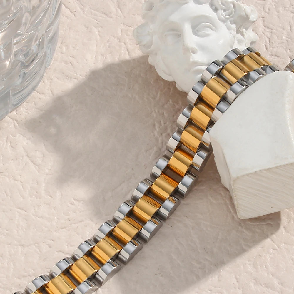 Gold-Plated Detachable Bracelet