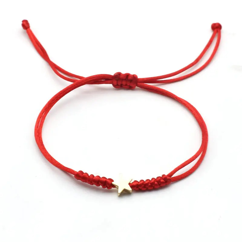 “Gold & Silver Star Wish Bracelets”