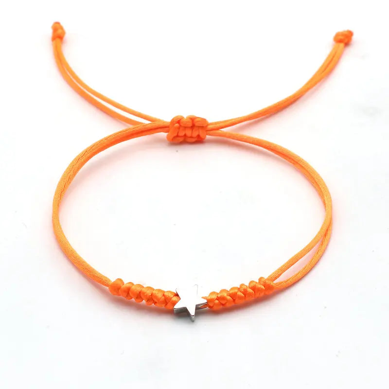 “Gold & Silver Star Wish Bracelets”