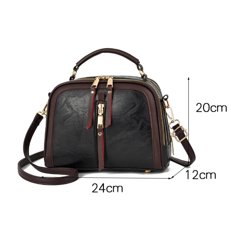Luxury PU Messenger Bag