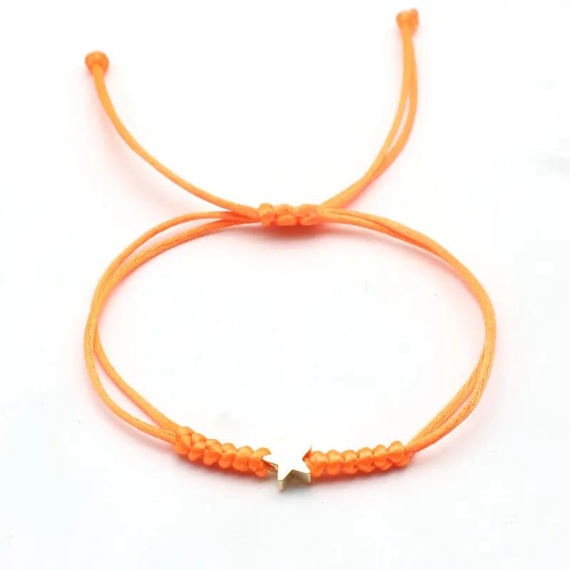 “Gold & Silver Star Wish Bracelets”