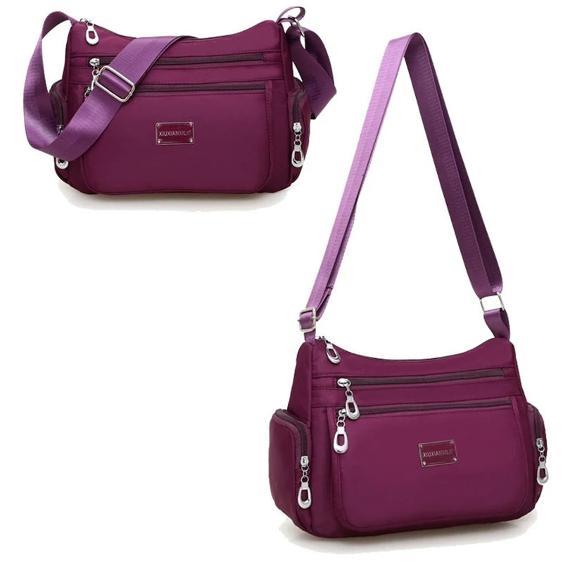 Waterproof Nylon Messenger Bag