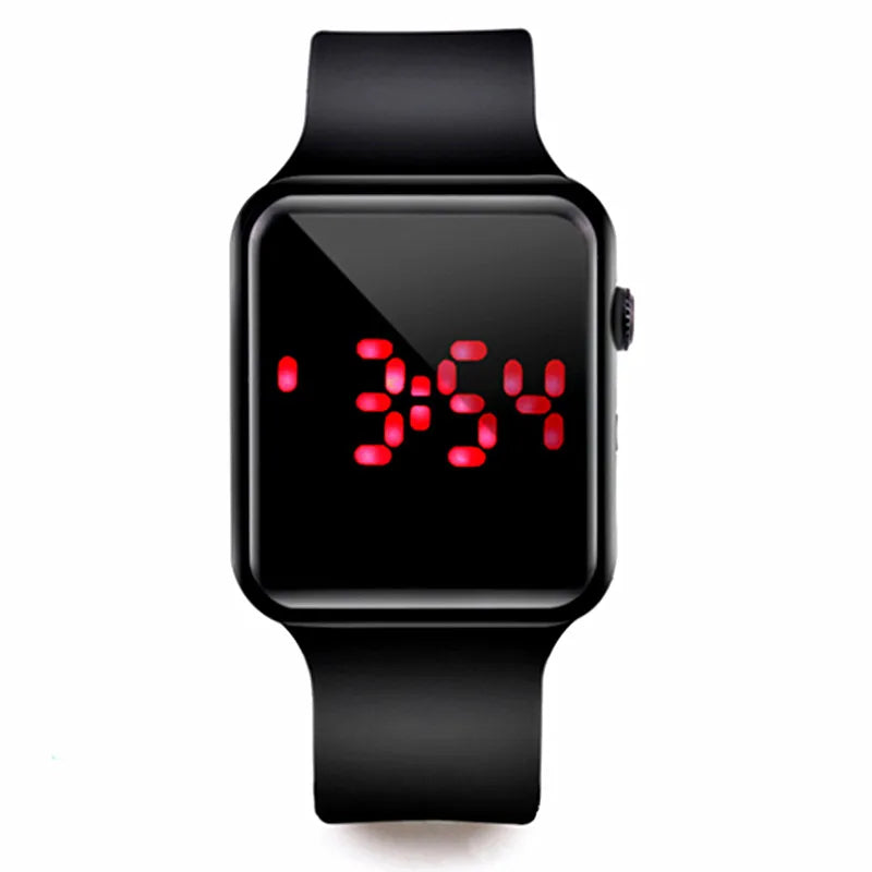Unisex Digital Silicone LED Watch