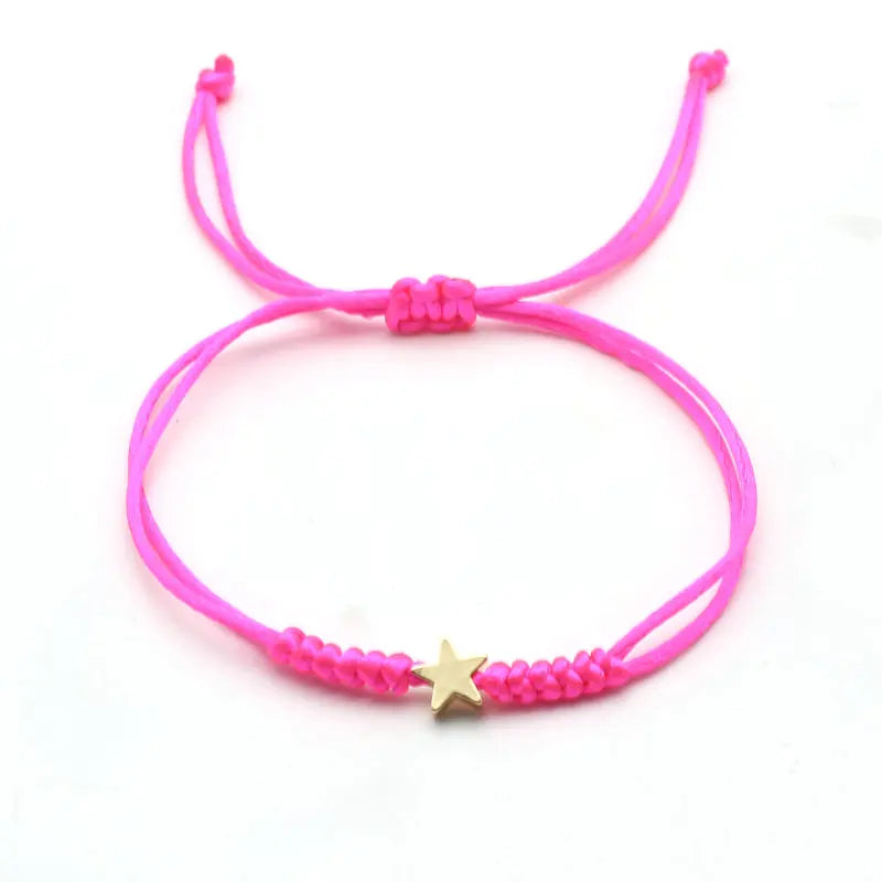 “Gold & Silver Star Wish Bracelets”