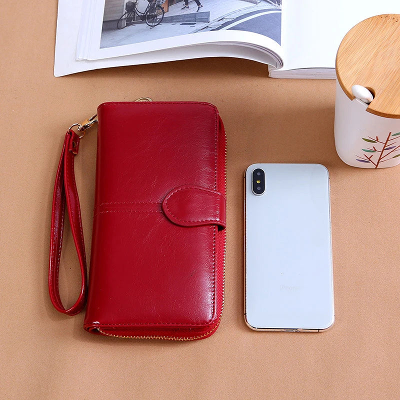 Solid Color Clutch Purse