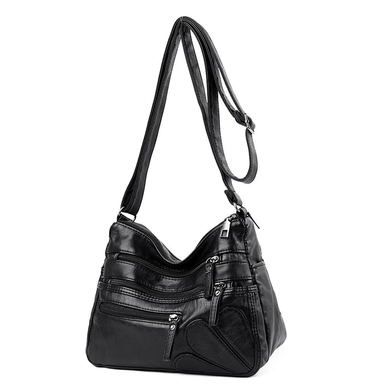 Double-layer Messenger Tote