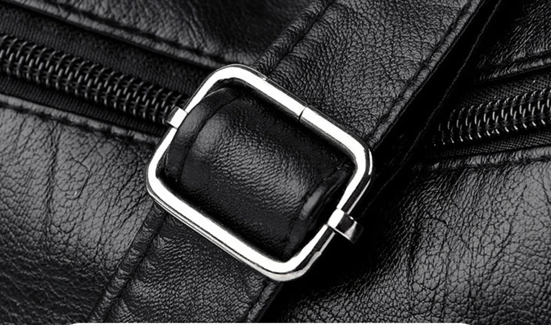 Double-layer Messenger Tote