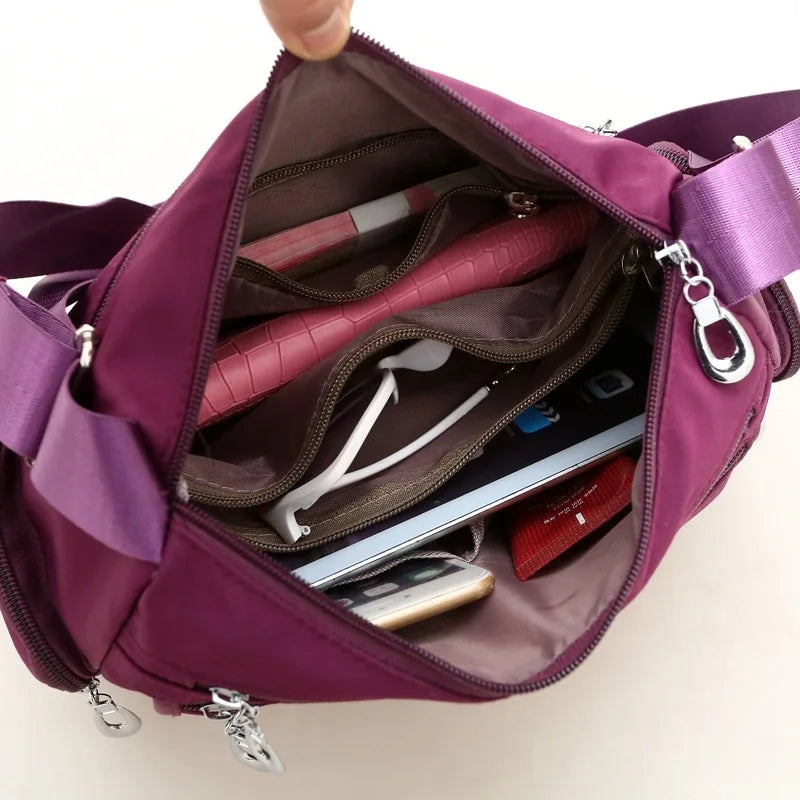 Waterproof Nylon Messenger Bag
