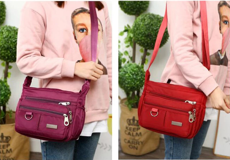 Waterproof Oxford Messenger Bag