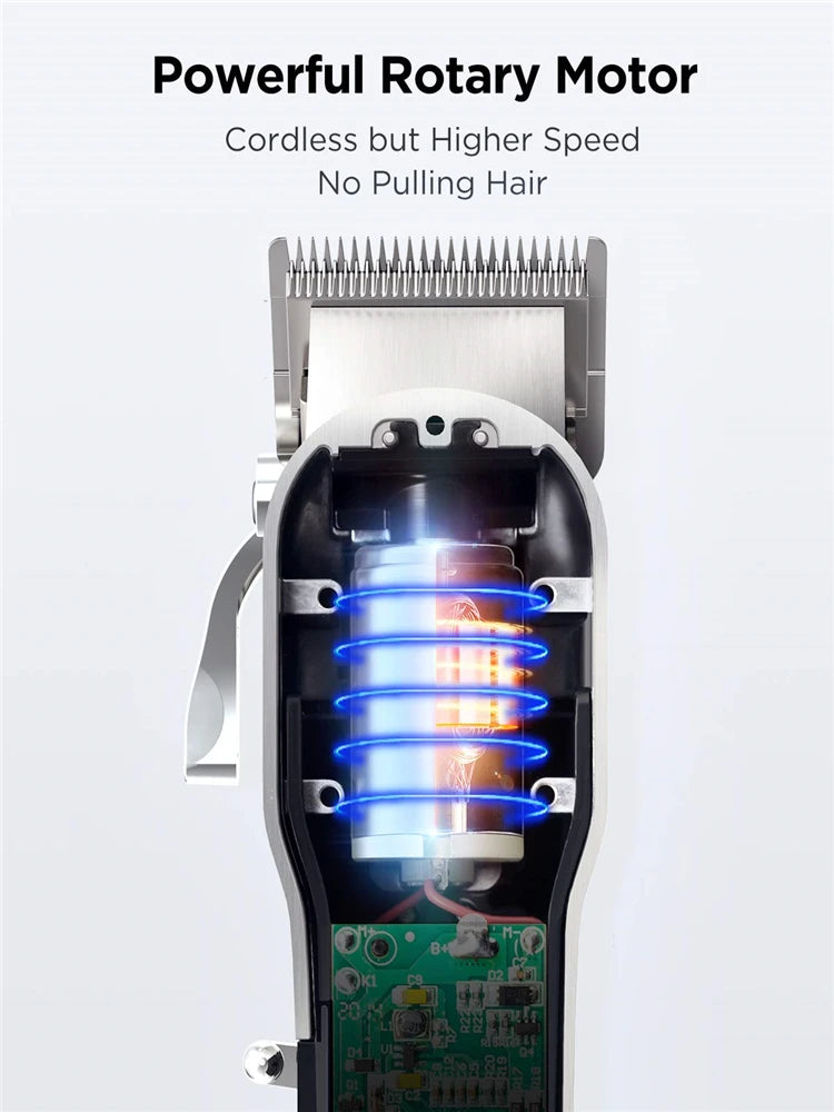 Limural Professional Hair Clippers – Cordless T-Blade Trimmer