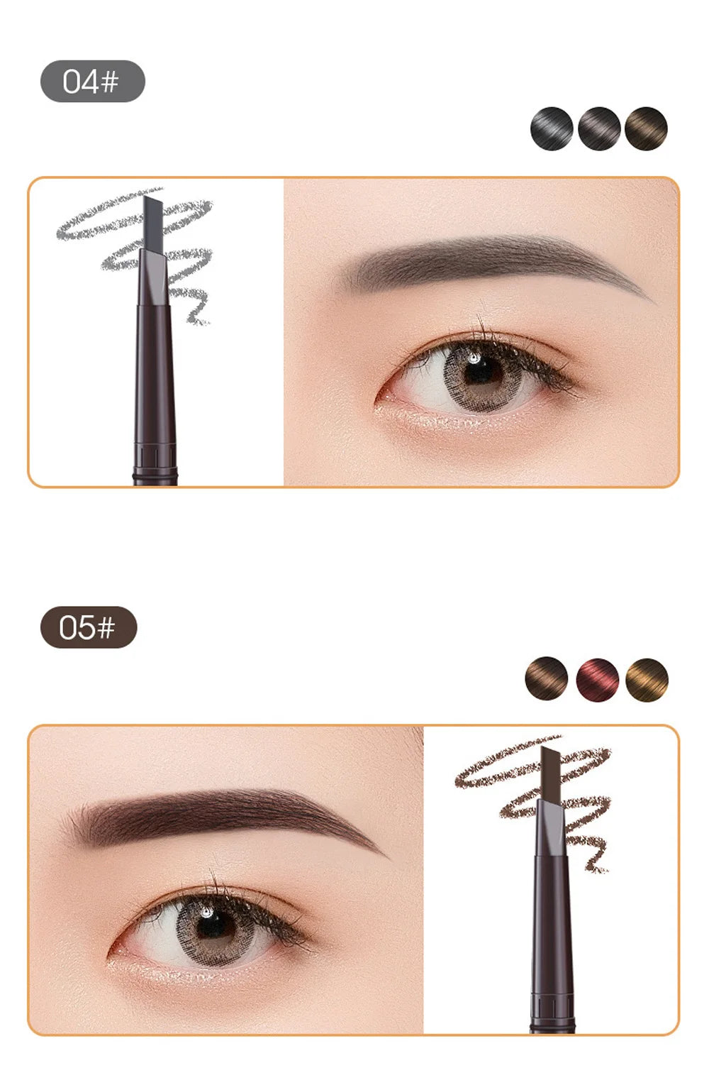 “Long-Lasting Eyebrow Tint Pencil”