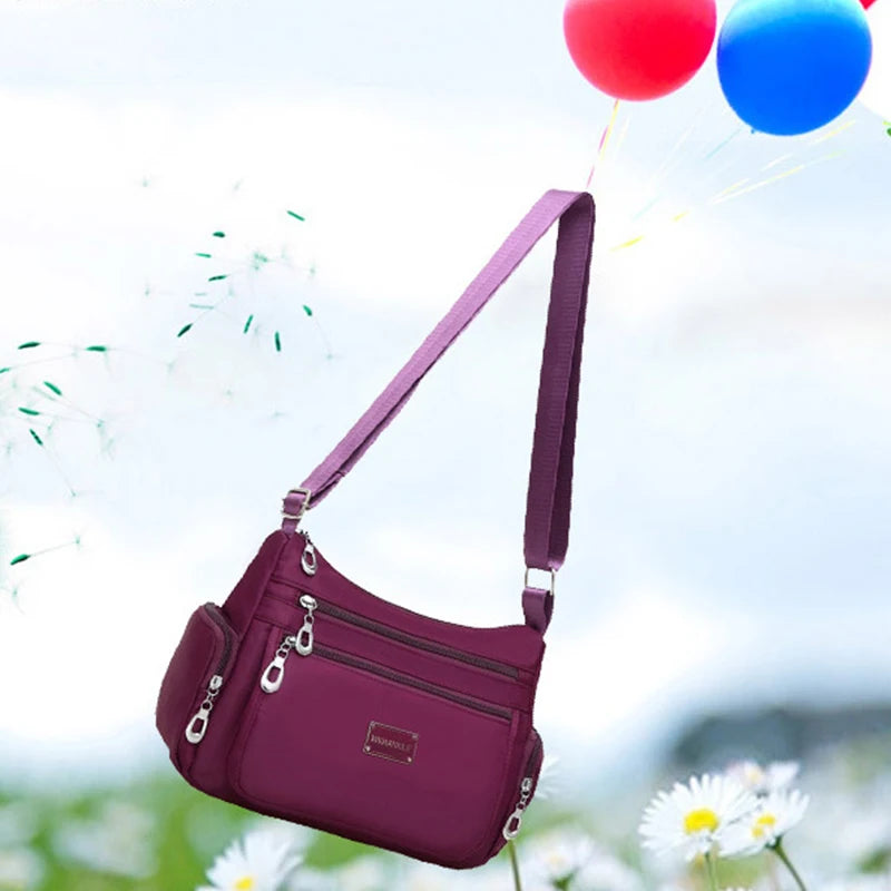 Waterproof Nylon Messenger Bag