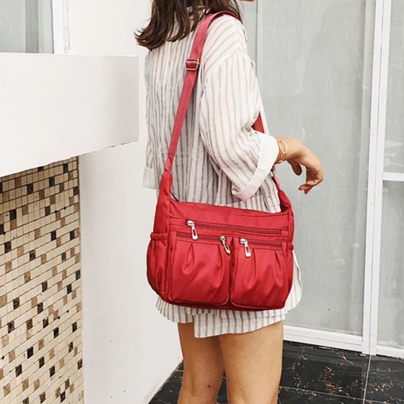 Large Nylon Crossbody Bag