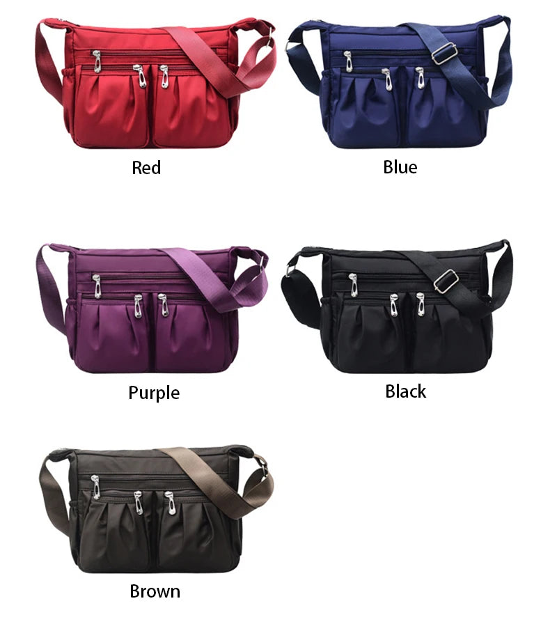 Large Nylon Crossbody Bag