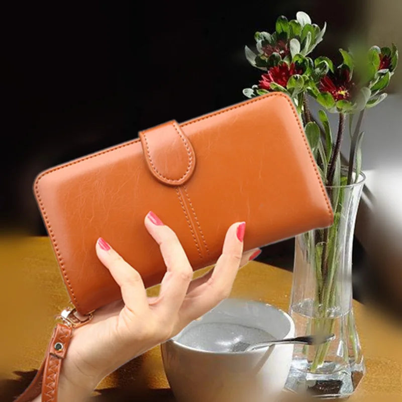 Solid Color Clutch Purse