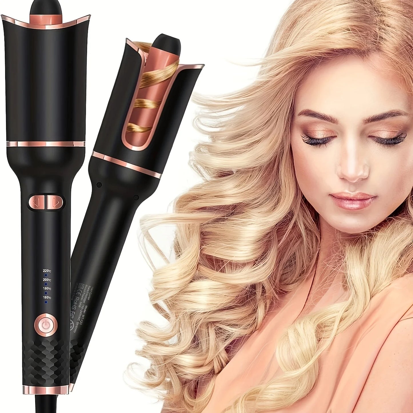 Automatic Hair Curler – Ceramic Rotating Curling Iron