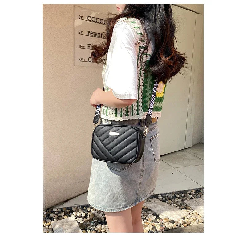 Fashion PU Leather Small Crossbody Bag for Women