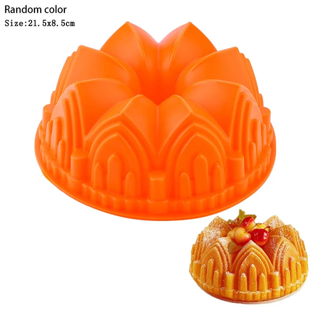 3D Silicone Pastry Mold – Random Colors for DIY Baking