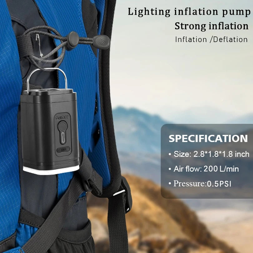 Wireless Air Pump – Portable Outdoor Inflator & Deflator
