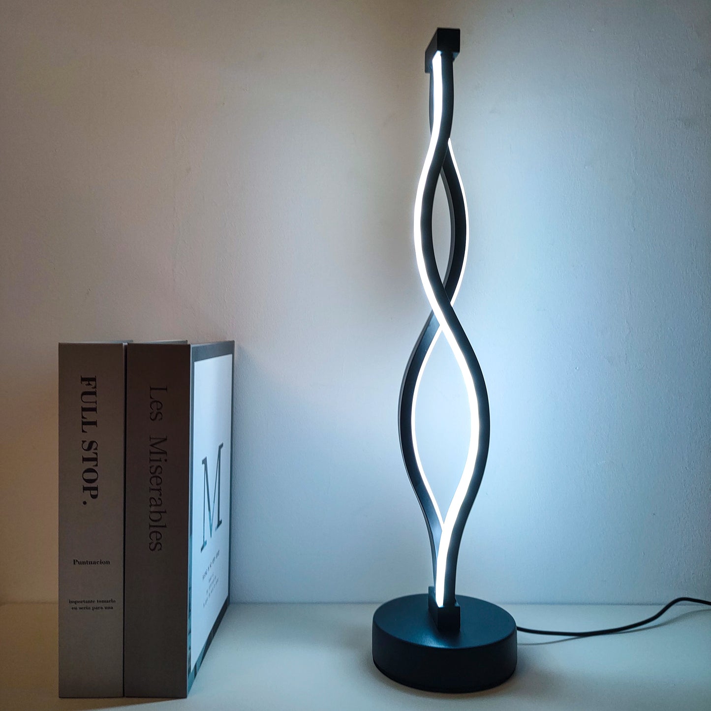 Nordic Minimalist Bedside Lamp – Creative & Artistic