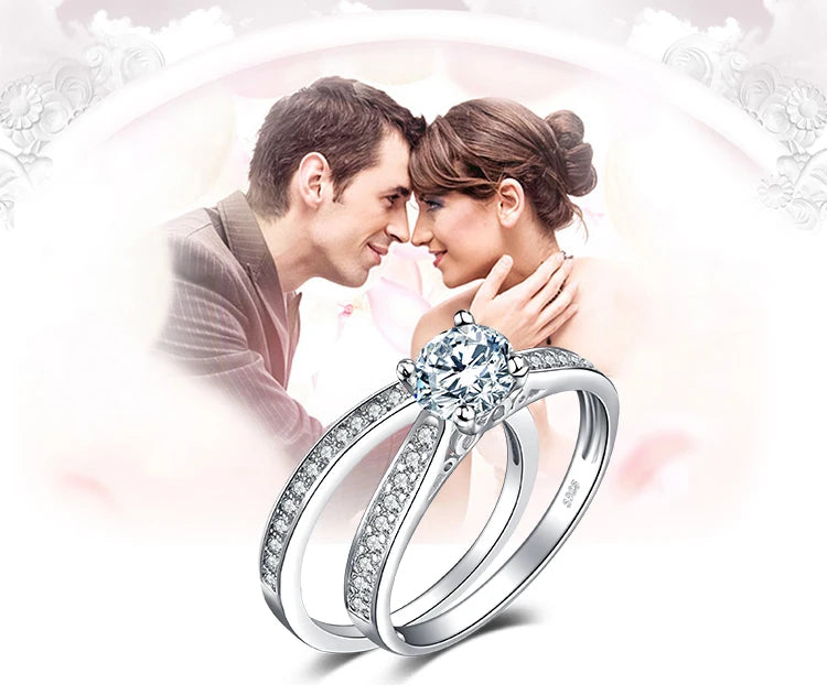 925 Silver Infinity CZ Ring Se