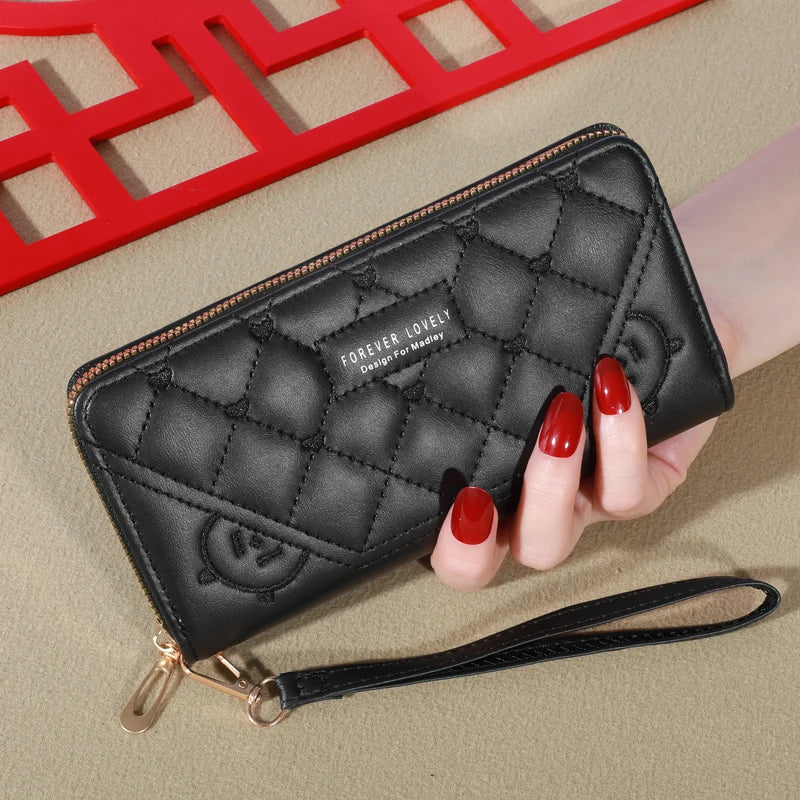 Zipper Card & Mobile Phone Bag for Women