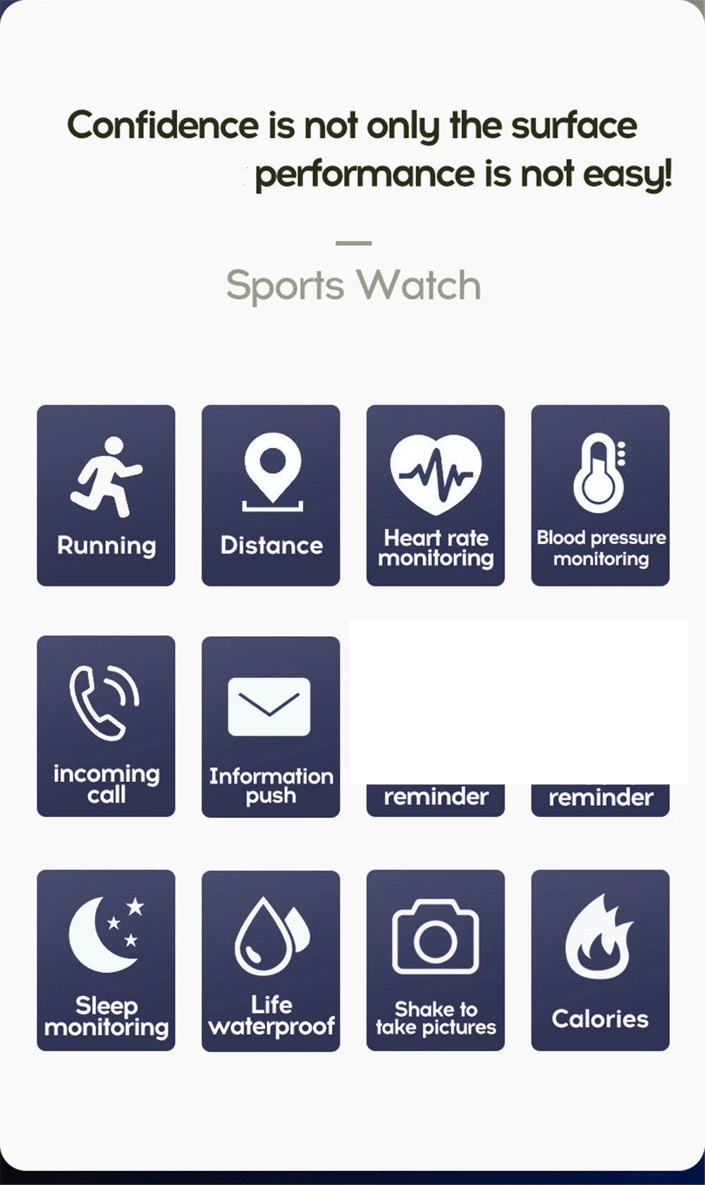 Smart LED Kids Sports Watch