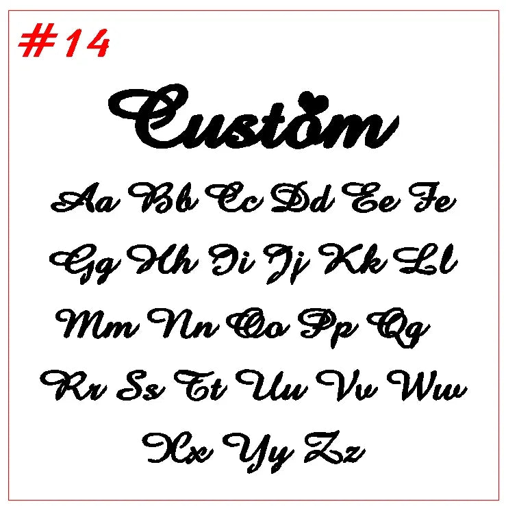 Custom Name Gold Plated Stainless Steel Ankle